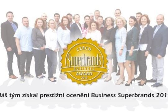 Czech Superbrands 2019 pro EKOBAL