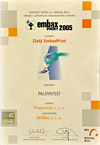 Ocenění Embax 2005 za balící stroj Contipack